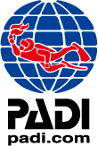 ダイビング指導団体PADI ロゴ