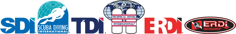 ダイビング指導団体SDI/TDI/ERDI ロゴ
